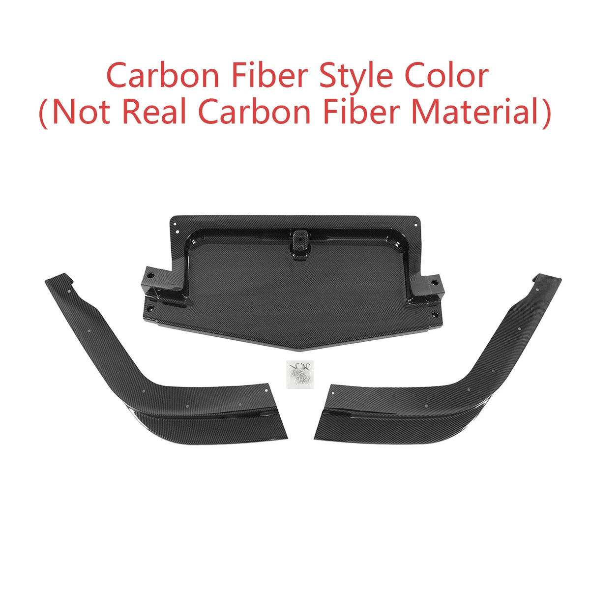 For Chevrolet Corvette C5 1997 1988-2004 Models Car Front Bumper Lip Body Kit Accessories Diffuser Splitter Matte/Glossy Black