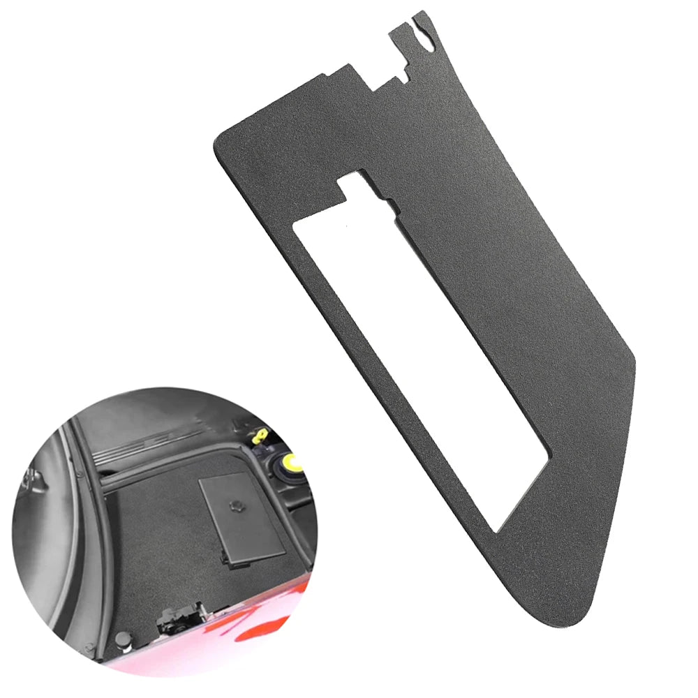 C5 Corvette Battery Cover Plate - Black ABS (1997-2004) - Hides Battery Den