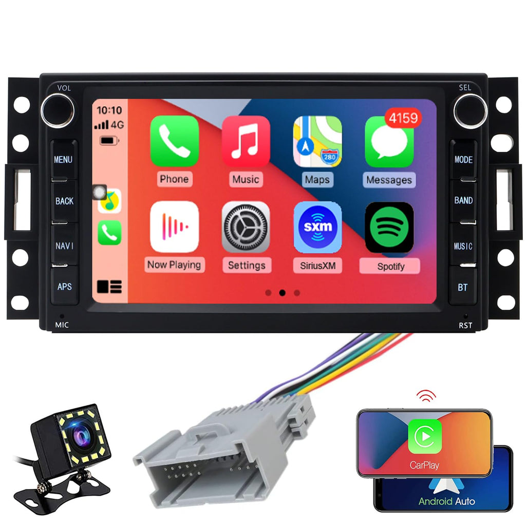 for Chevy Corvette C6 Radio Upgrade 2005-2013,8core CPU,IPS Touch Screen Stereo,carplay Android Auto,Free Camera