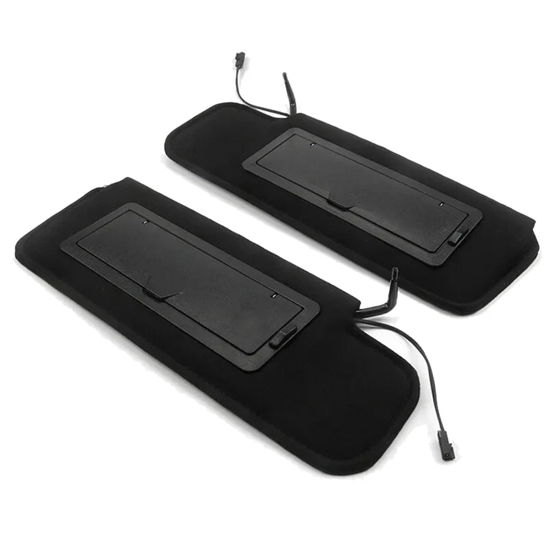 1Pair Car Sun Visors Shades W/LED Light 12459827 14081826 For Chevrolet Corvette C4 1984-1996 Sunvisors Vanity Mirror