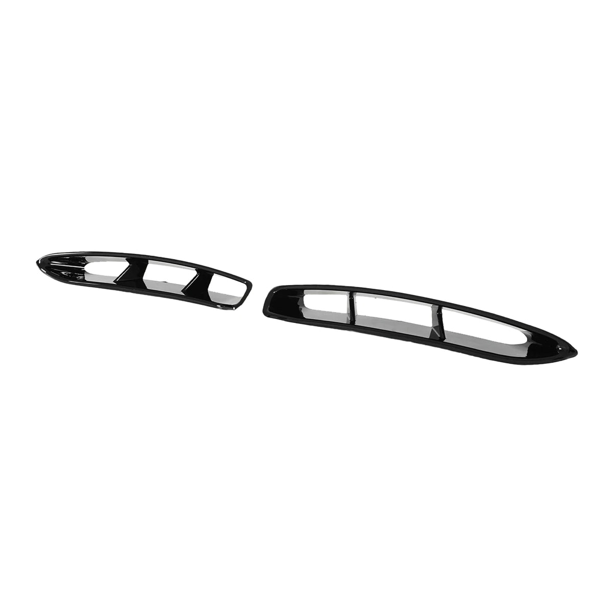 For Chevrolet Corvette C6 Z06/ Grand Sport 2005-2013 Front Side Fender Vent Matte Black Carbon Fiber Painted Car Accessories