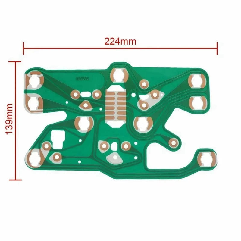 C3 Corvette Gauge Cluster Circuit Board - Improved Replacement (1977-1982) - Fixes Blinking Gauges
