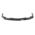 For Chevy C6 Corvette 2005-2013 Z06 ZR1 Style Wide Body Models Car Front Bumper Lip Splitter Lip Carbon Fiber Style Matte Black