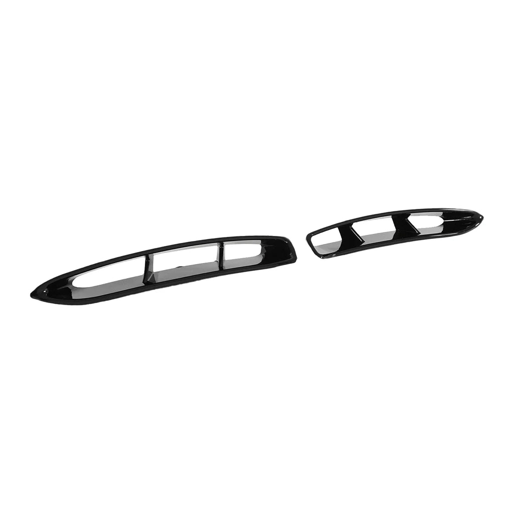 For Chevrolet Corvette C6 Z06/ Grand Sport 2005-2013 Front Side Fender Vent Matte Black Carbon Fiber Painted Car Accessories
