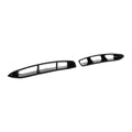 For Chevrolet Corvette C6 Z06/ Grand Sport 2005-2013 Front Side Fender Vent Matte Black Carbon Fiber Painted Car Accessories