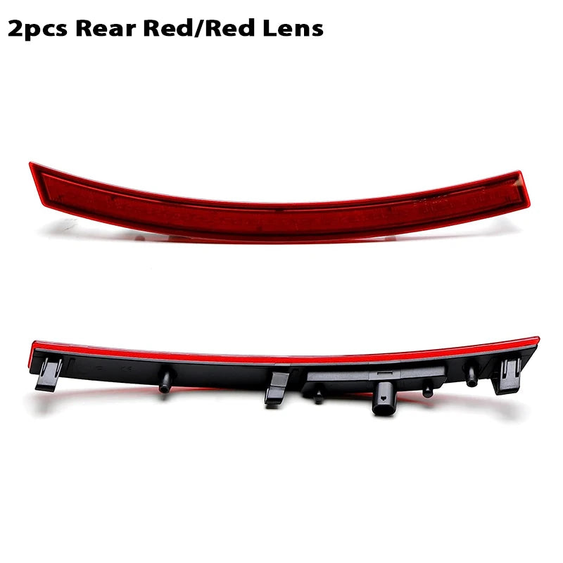C7 Corvette Smoked LED Side Markers - Front Amber / Rear Red (2014-2019) - 4PC Set