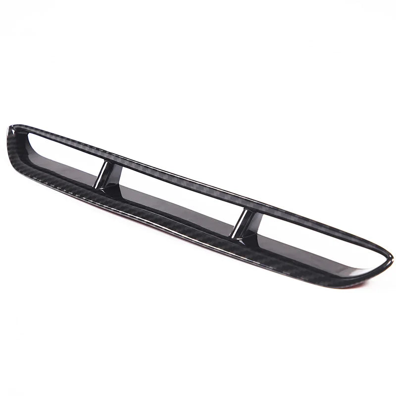 For Chevrolet Corvette C6 2005-2013 ABS Carbon Fiber Car Engine Cover Air Intake Frame Trim Sticker Car Accessories