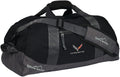 C7 Corvette Duffle Bag with Cross Flags Logo – Premium Travel Weekender Gym Carry-On Bag for Corvette Owners – Large Black Eddie Bauer Duffel with Adjustable Shoulder Strap