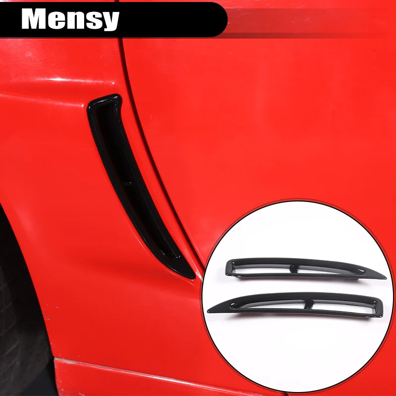 For Chevrolet Corvette C6 2005-2013 ABS Carbon Fiber Car Engine Cover Air Intake Frame Trim Sticker Car Accessories