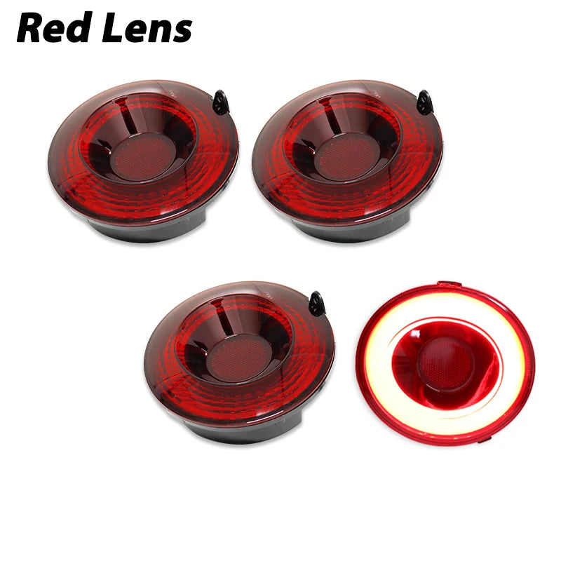 C6 Corvette LED Tail Lights - Red, Plug & Play, Error Free (2005-2013) - Pair